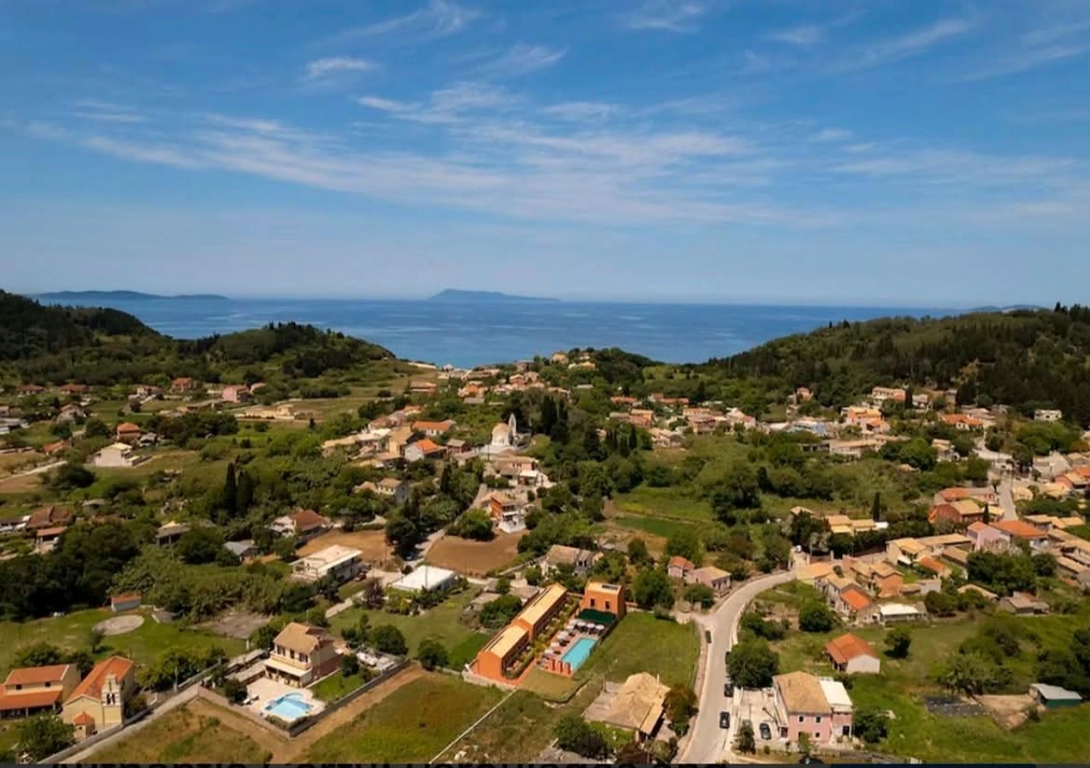 North Corfu village